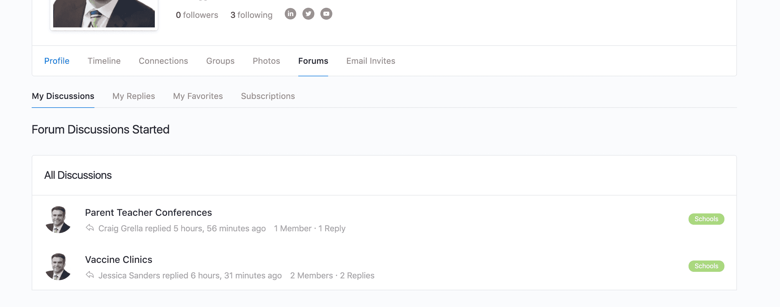 Everything You Need to Know About the OpenLebo Forums 10 Open Lebo Screenshot - Forum Profile Replies