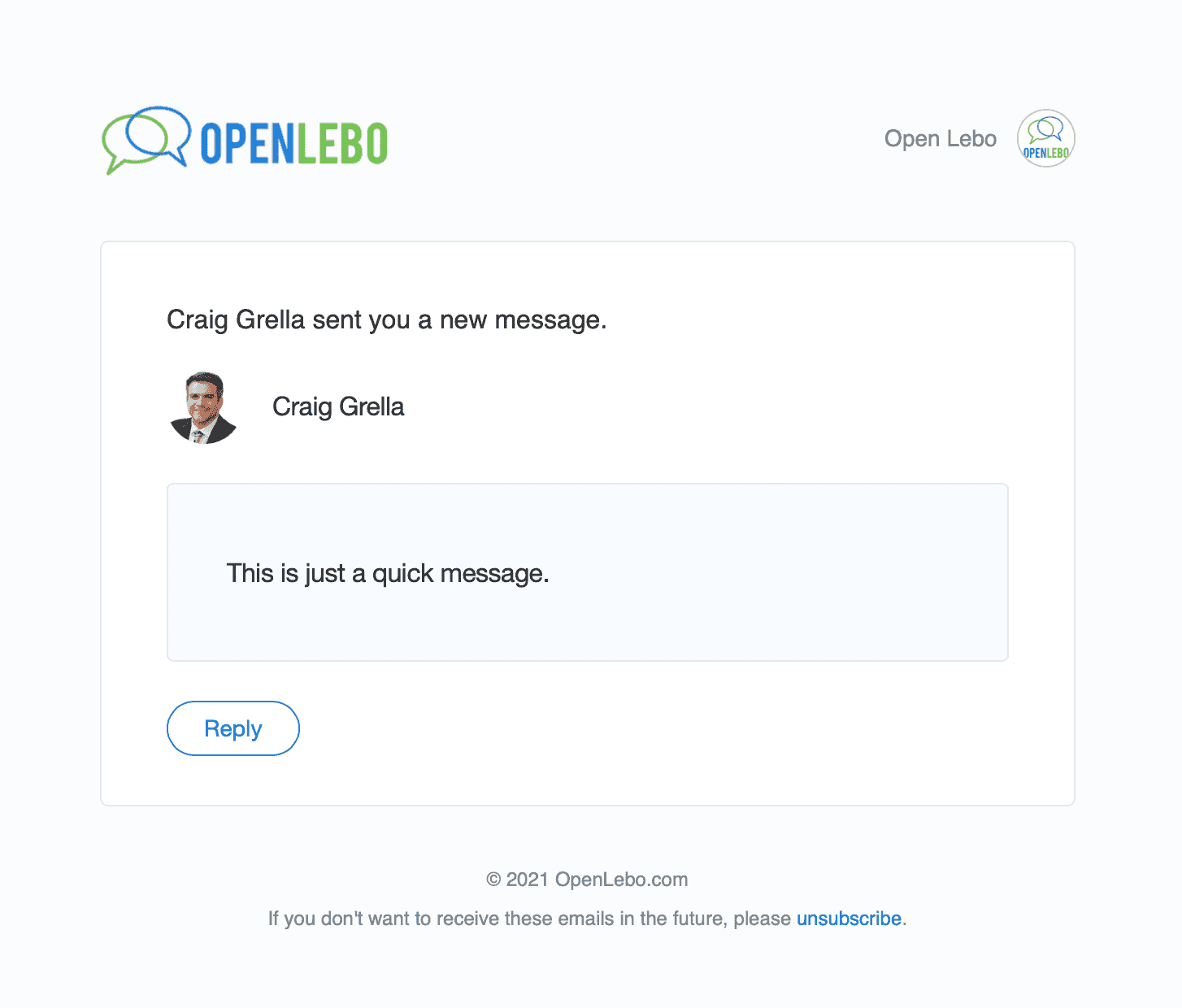 Everything You Need to Know About the OpenLebo Forums 9 Open Lebo Screenshot - Forum Reply Email