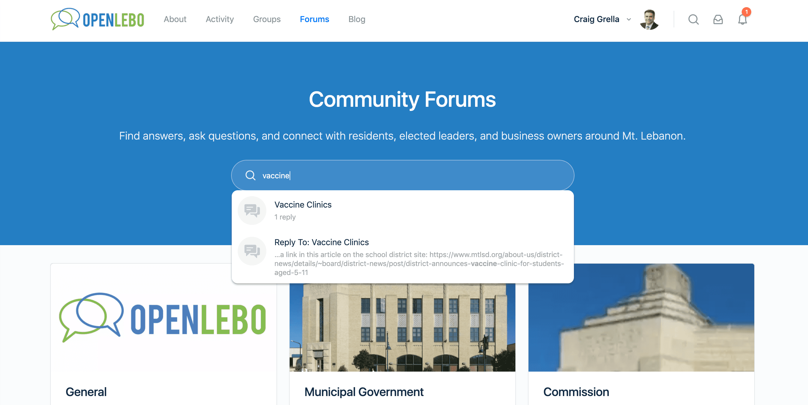 Everything You Need to Know About the OpenLebo Forums 2 Open Lebo Screenshot - Forum Search